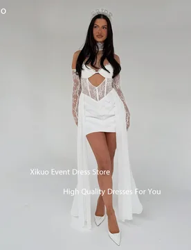 Xikuo Sexy Lace Cut Out 2026 Wedding Dresses Sweetheart Ruched Vestidos De Novia Appliques Bridal Gowns For Girl Customized - Aliexpress - FashionsVida