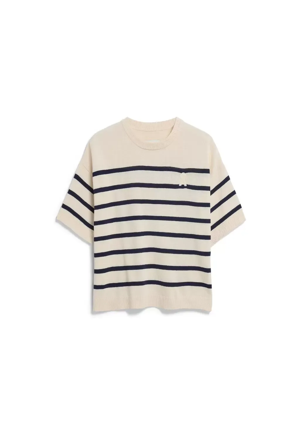 STRIPED LINEN BLEND SWEATER female - M - FashionsVida