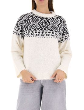 Maglione girocollo PANNA L