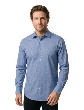 Camicia A Maniche Lunghe 3260028 Regular Fit Faded Denim XL