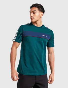 Mens Maglia Colour Block Retro - Verde, verde verde Uomo taglia M - Adidas - FashionsVida