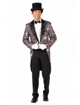 Pailletten Karnevals Kostüm für Herren - male - Thetru B.V. - FashionsVida