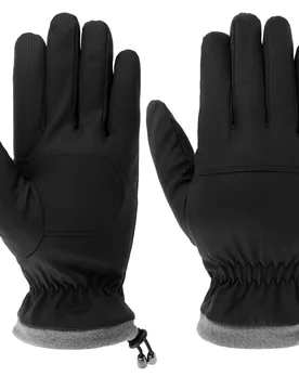 Gloves with Fleece Lining by - black - Female - Size: XL - Lipodo - FashionsVida