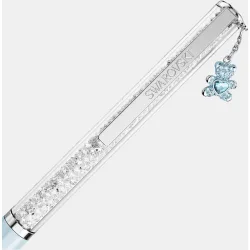 Bolígrafo crystalline con cristales y charm de osito
