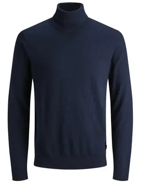 Maglione Emil Knit Roll Neck Navy Blazer L - Jack & jones - FashionsVida