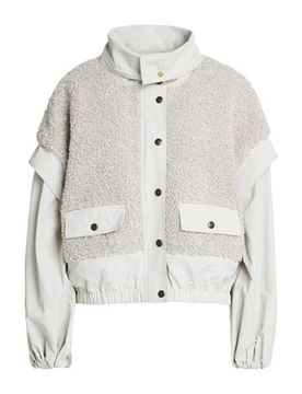 Borreguito y pelo ecológico Mujer Gris perla M,S,XS Mujer