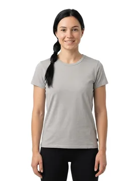 T-shirt à Manches Courtes Keile Charcoal S - Ecoalf - FashionsVida