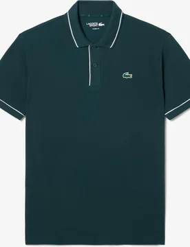 Polo de hombre de golf de minipiqué termorregulador - Lacoste - FashionsVida