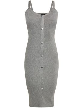 NAEMI Vestido de punto gris