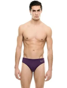Badeshorts 7m000501 Af14514 Slip-Ma086 Plum Caspia/silver It S;It M;It L;It Xl Male - Emporio Armani EA7 - FashionsVida