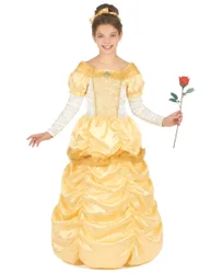 Märchen-Prinzessin Damenkostüm gold