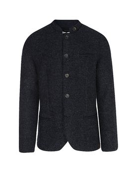 Trachtenjacke BASTL blau M herren