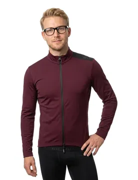 Maglia A Maniche Lunghe Adapt Multi Burgundy