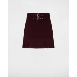 Morgan - Falda corta con volantes