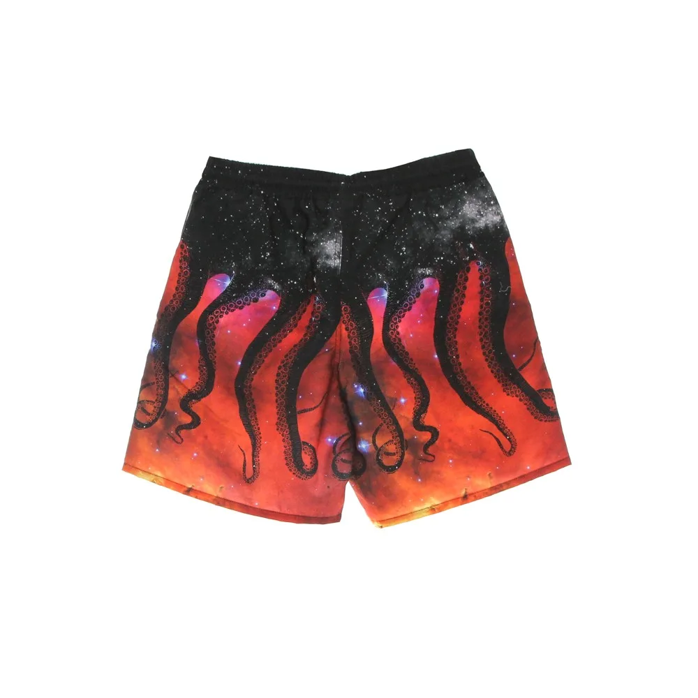 Costume Bermuda Uomo Galaxy Boardshort Black - Octopus - FashionsVida