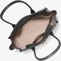 Bolso de hombro satchel hamilton moderne pequeño de piel