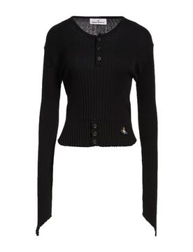 Strickjacke Damen Schwarz L Damen