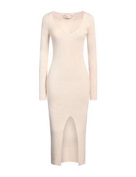 Vestido midi Mujer Beige L,XS Mujer