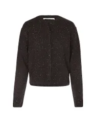 Strickjacke Boxy Fit braun 34 damen