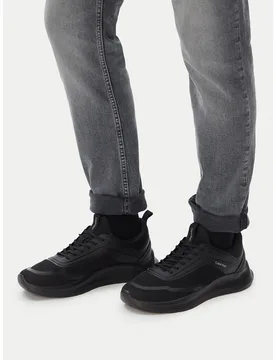 Sneakers Light Eva Run Lace Sock Mm HM0HM02164 Schwarz 43 male - Calvin Klein - FashionsVida