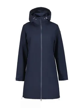 Luhta Ailio Damen Mantel, blau 38