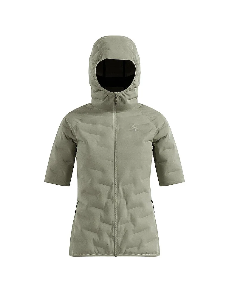 Damen Laufweste Zeroweight Insulator olive XS W - Odlo - FashionsVida