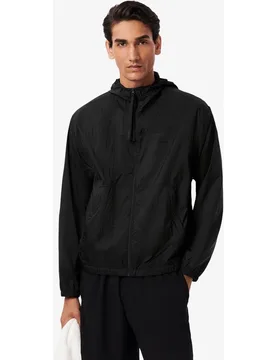 Chaqueta de hombre de nailon hidrófuga plegable - Lacoste - FashionsVida