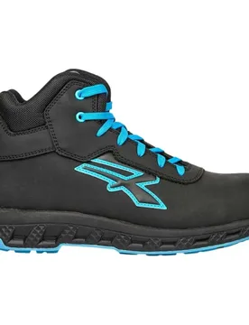 Chaussures De Sécurité Owen Esd S3s Ci Hi Hro Fo Sr Black / Blue EU 35 - U-Power - FashionsVida