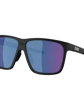 Lunettes De Soleil A001 Matt Black Grey w Blue Mirror/CAT3 Homme - Bliz - FashionsVida