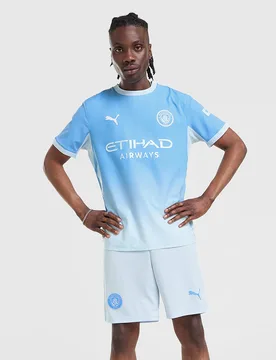 Mens Pantaloncino Prima Divisa Manchester City FC 2026/27 - Blu, blu blu Uomo taglia L - Puma - FashionsVida