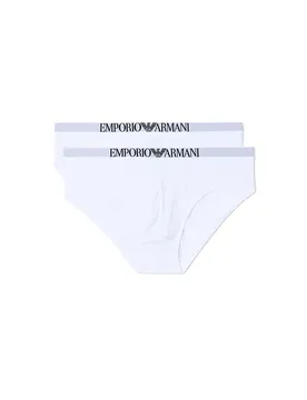 Emporio Armani Slips Em000251_af14134 2 Unités White / White S