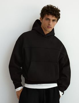 Sweat À Capuche Xs Noir
