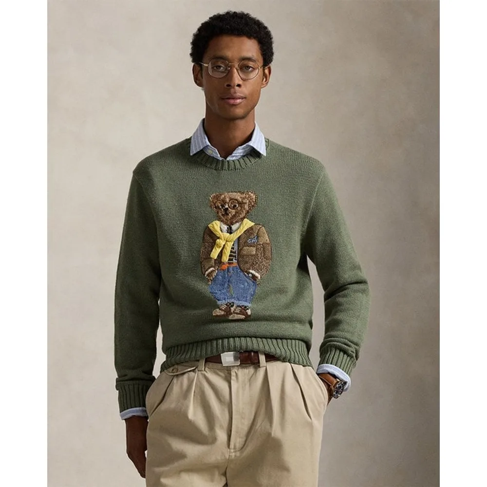 Jersey de hombre de algodón con Polo Bear - Polo Ralph Lauren - FashionsVida