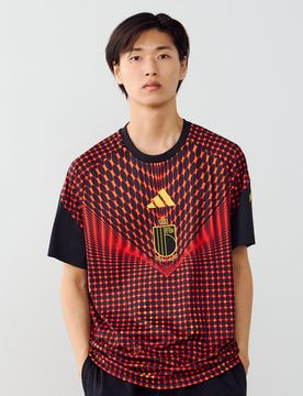 Jersey Belgium Rbfa Preshi H rouge/noir l