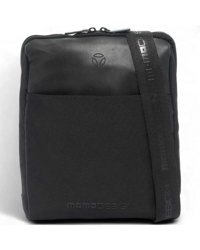 Borsa a tracolla Uomo Blu nero - MO-16CO-BLU - MOMODESIGN - FashionsVida