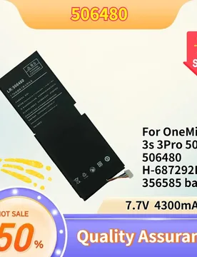 V 4300mAh High quality Applicable to OneMix 3 3s 3Pro 506479 506480 H-687292P 356585 battery - Aliexpress - FashionsVida