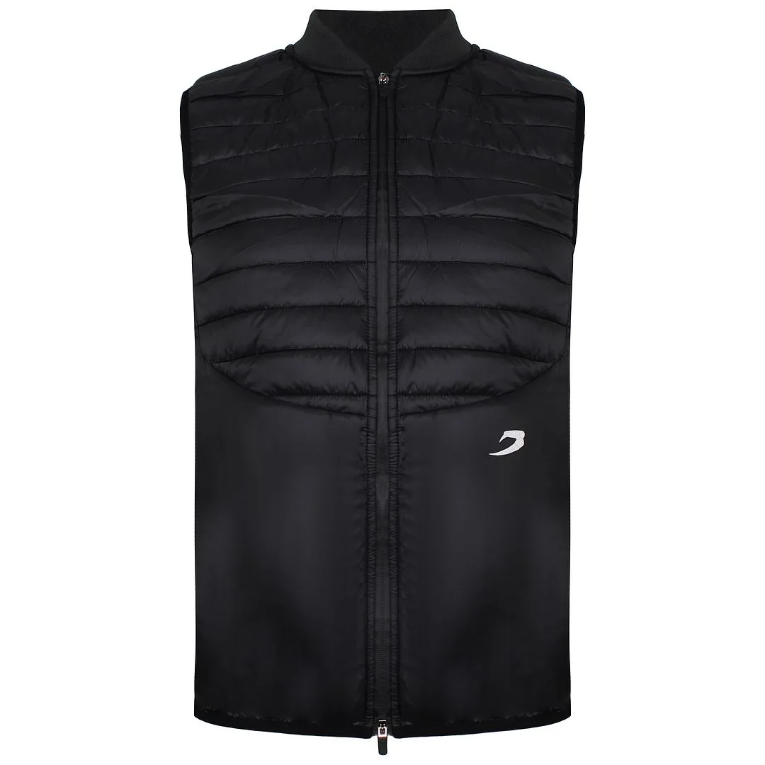 Nelson Mens Black Gilet - Size Medium - BOXRAW - FashionsVida