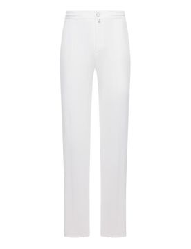 Jeans elasticizzati a gamba dritta