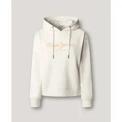 Sudadera bomber de mujer capucha con logo