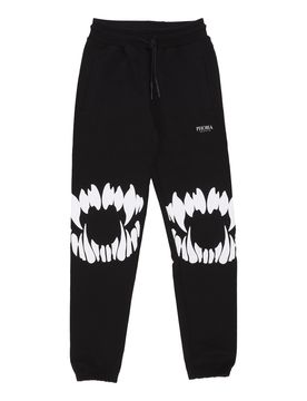 Pantalone Tuta Leggero Uomo Mouth Print Pants Black/white
