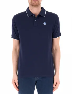 Polo in cotone BLU NAVY XXL - North Sails - FashionsVida