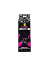 Set de cepillos Premium, paquete de 5 negro