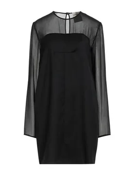 Minivestido Mujer Negro 38 Mujer - Semicouture - FashionsVida