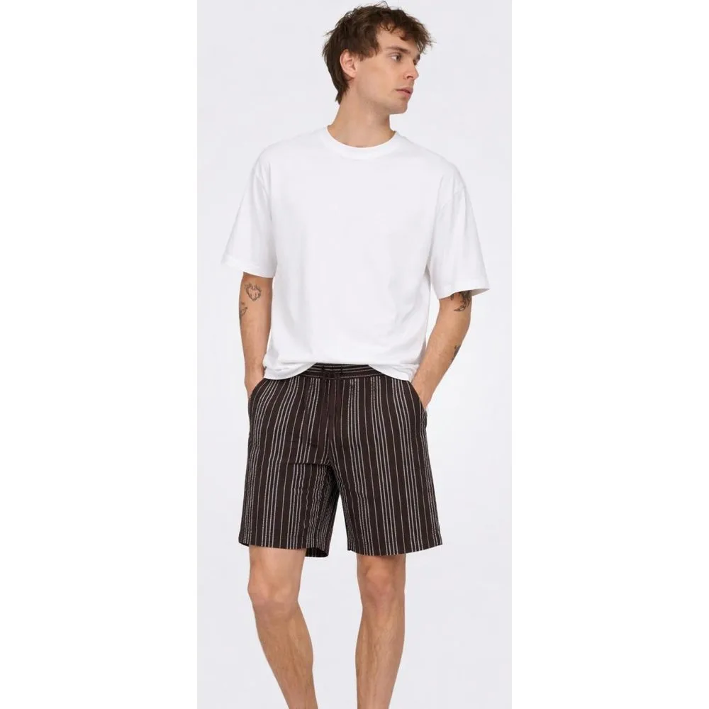Only & Sons - Shorts de hombre con tejido seersuker - Only & Sons - FashionsVida