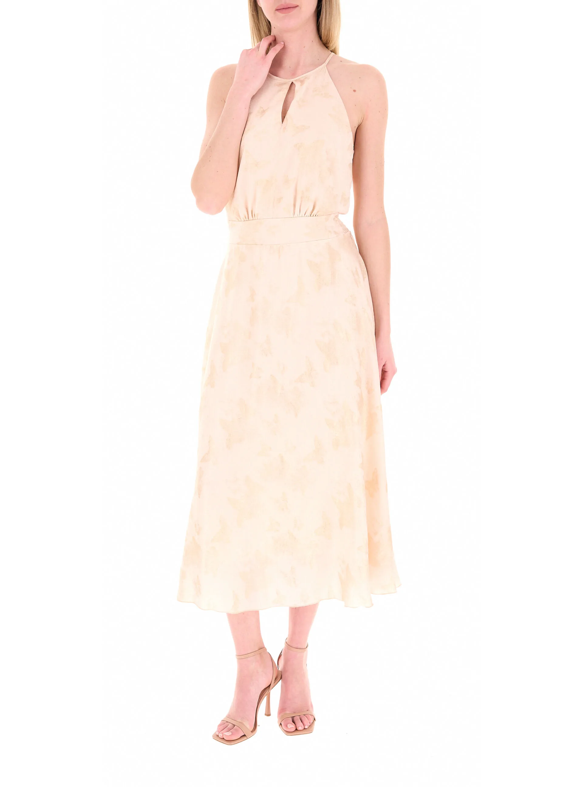 RINASCIMENTO Abito midi CREMA L - Rinascimento - FashionsVida