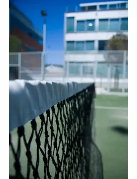 Maille Double Completa Tennis Net Black / White One Size - Softee - FashionsVida
