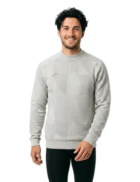 Sweat-shirt Indoor Gym Light Gray S - Joma - FashionsVida
