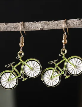 Vintage BicycleCreative Fashion Pendant Earrings for Men and Women - Aliexpress - FashionsVida
