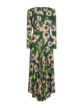 Maxi-Kleid Damen Grün 32 Damen
