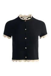 Alice + Olivia Maglie Black